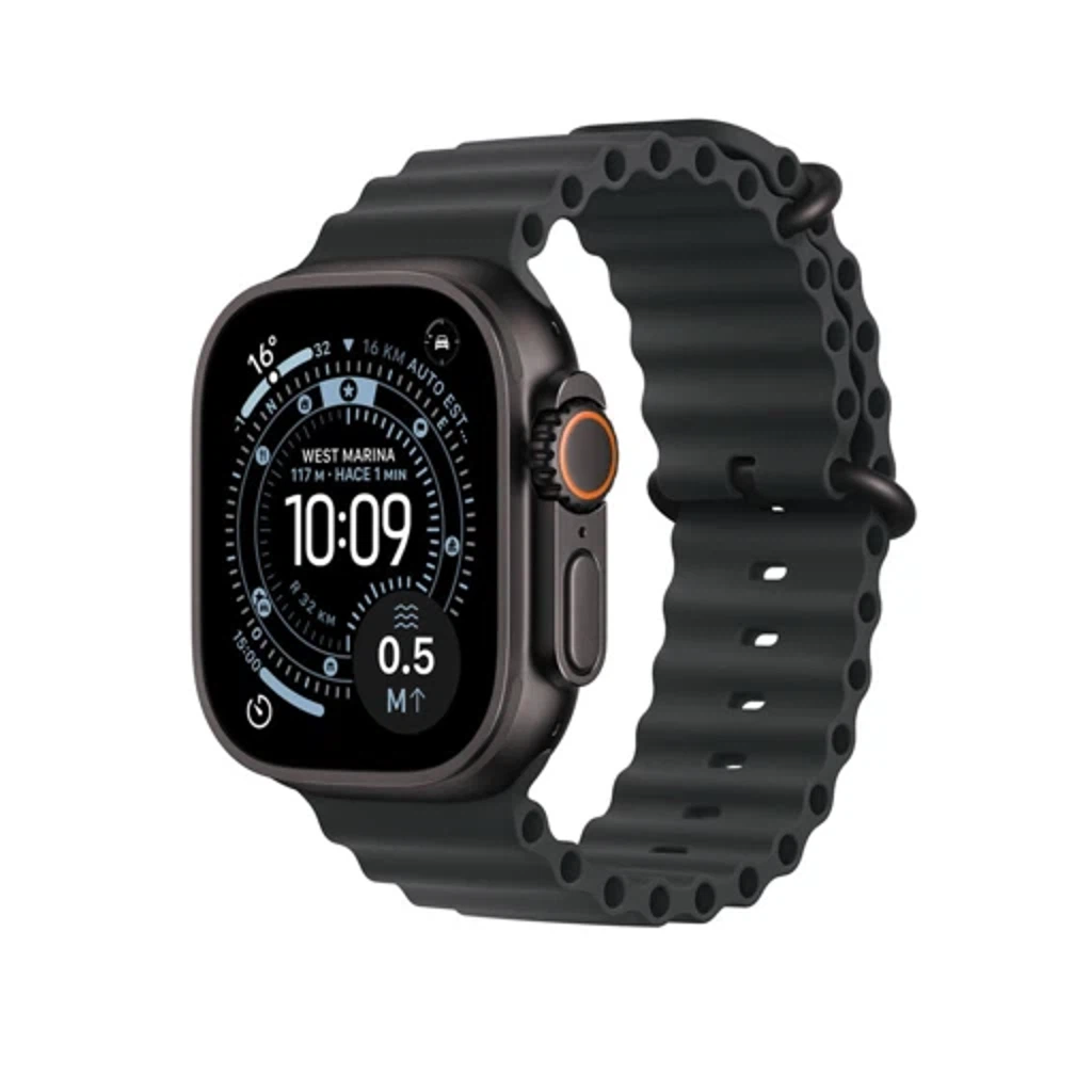 Умные часы Apple Watch Ultra 2 2024 GPS + Cellular 49mm Black Titanium Case with Black Ocean Band (MX4P3)